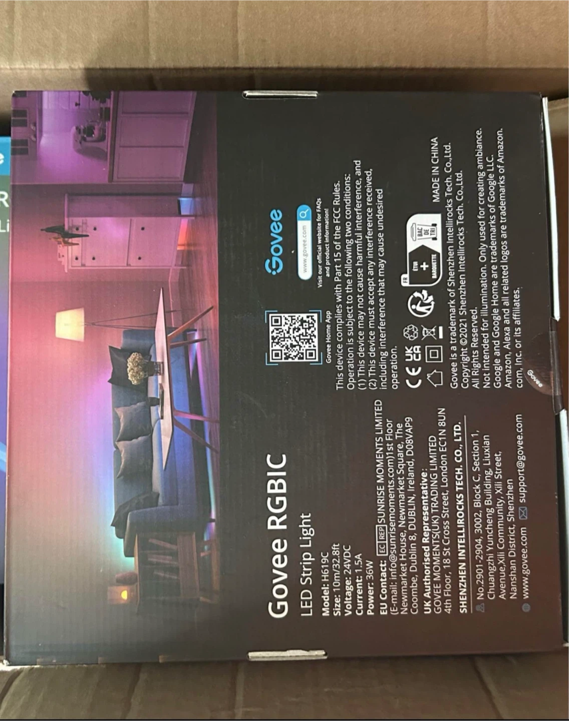Govee RGBIC LED Strip Light - photo 2