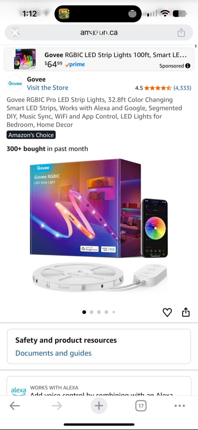 Govee RGBIC LED Strip Light - photo 3