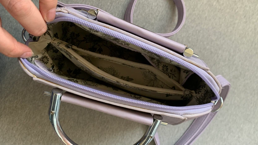 Light Purple Handbag - photo 4