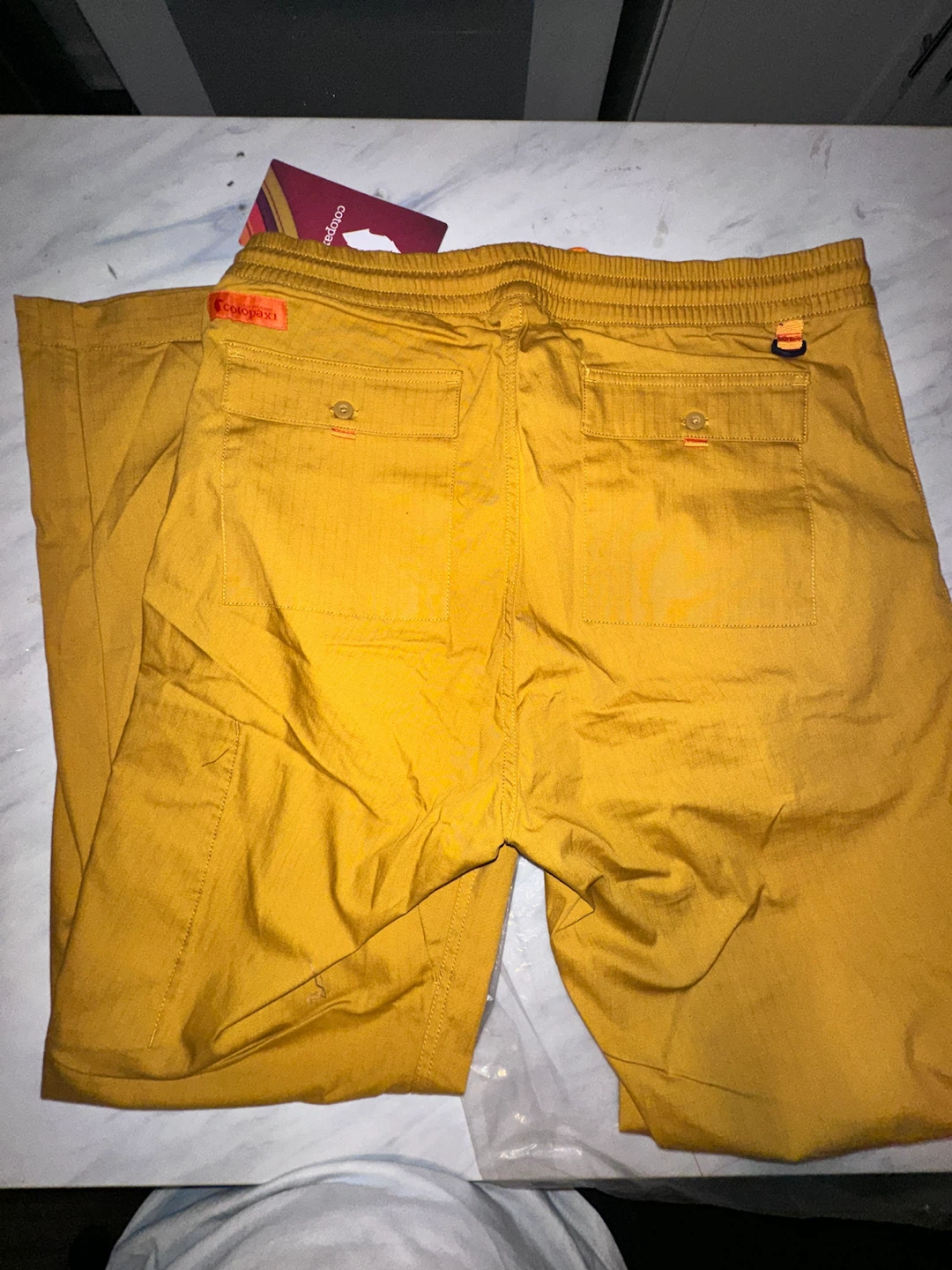 NWT Cotopaxi Salto Ripstop Pants - Amber / Yellow - Men's Size M - photo 3