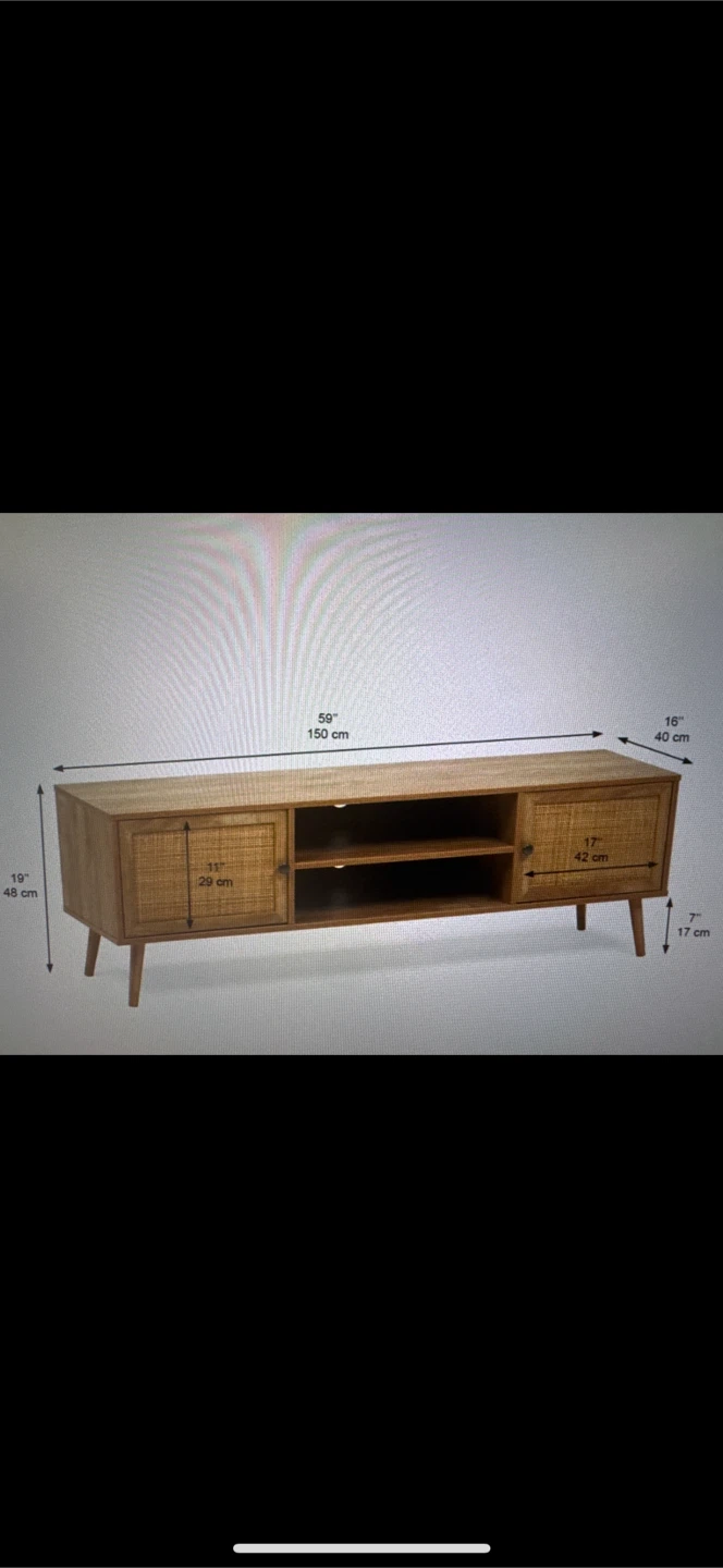 Couch, coffee table, media unit - photo 4