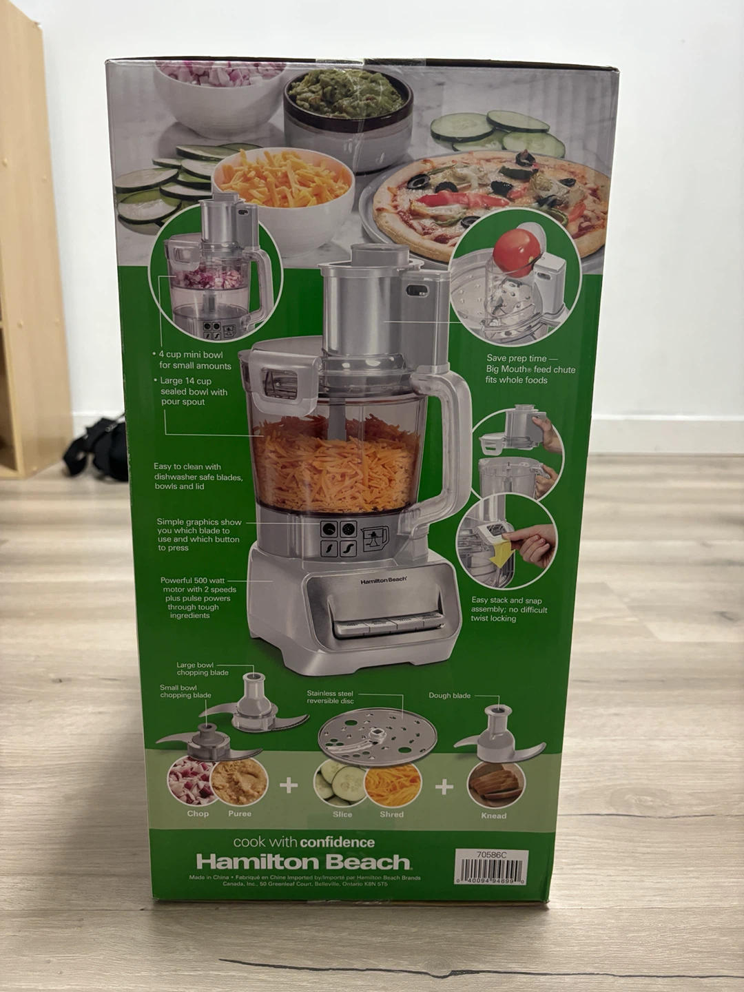 Hamilton Beach Stack & Snap Duo 14 Cup Food Processor - photo 3