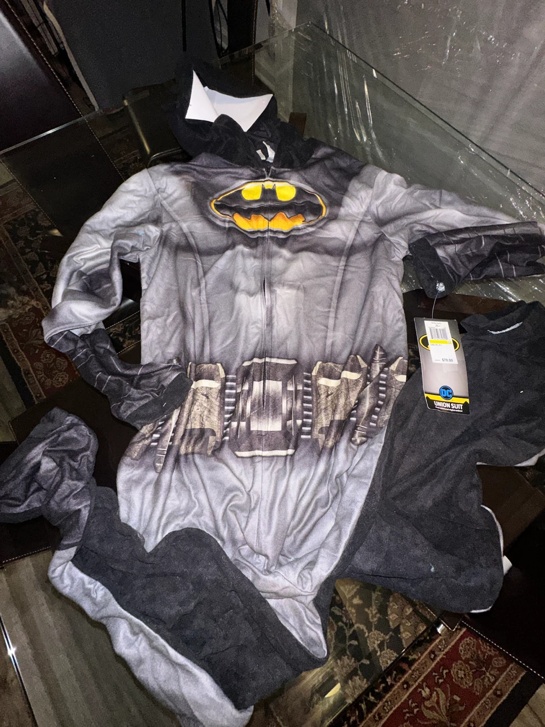 Briefly Stated DC Batman Union Suit, Size Medium
