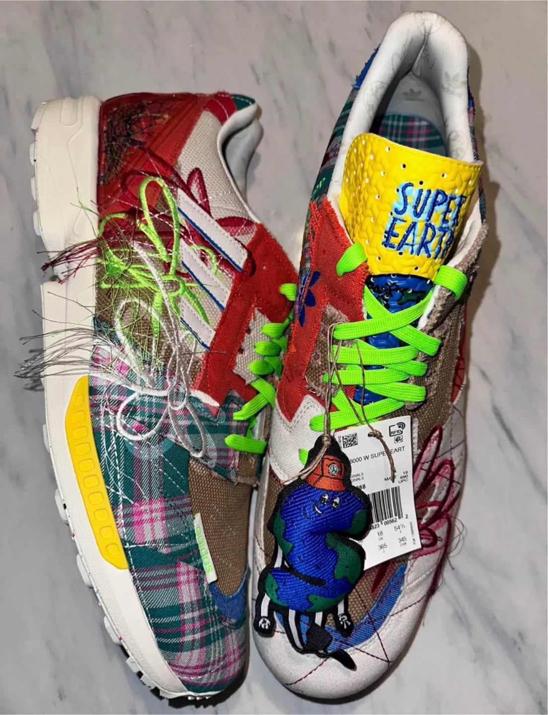 Adidas ZX 8000 W Super Earth Sneakers size 18