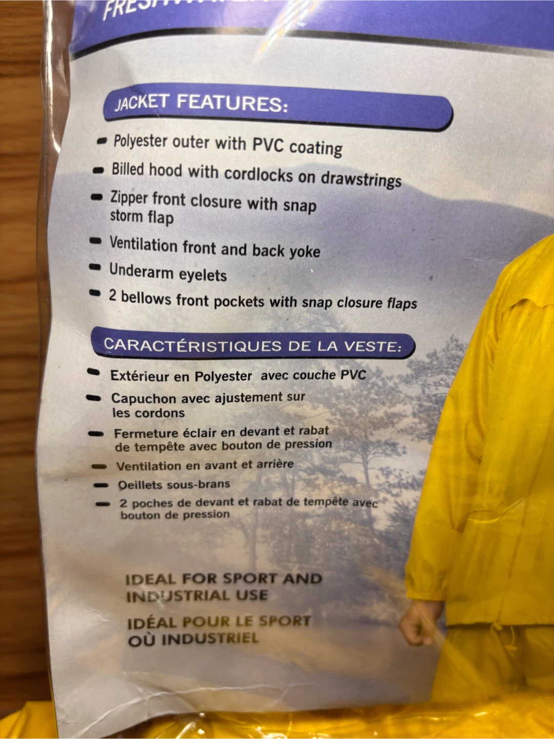 Brand New Wetskins Freshwater Rain Jacket szS - photo 3