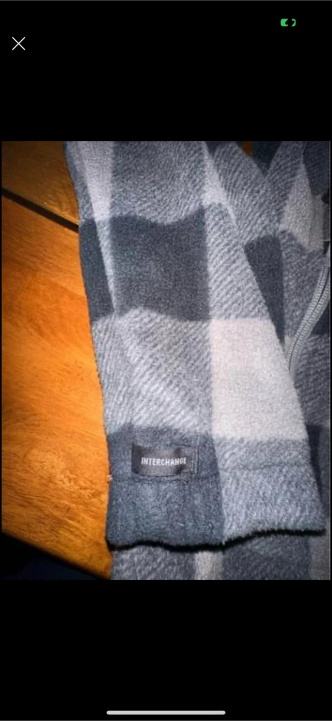 Columbia Interchange Fleece Jacket Grey Plaid - photo 2