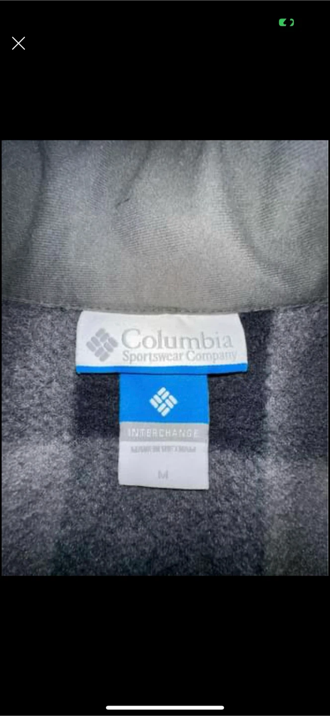 Columbia Interchange Fleece Jacket Grey Plaid - photo 5