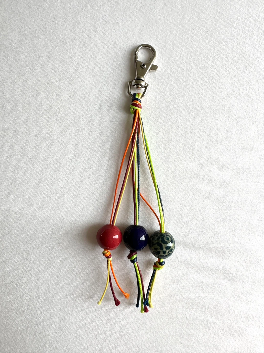 🆕 Boleslawiec polish pottery ceramic keychain