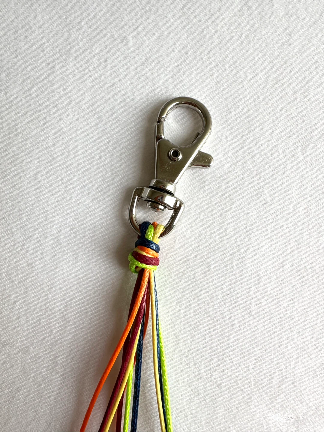 🆕 Boleslawiec polish pottery ceramic keychain - photo 4
