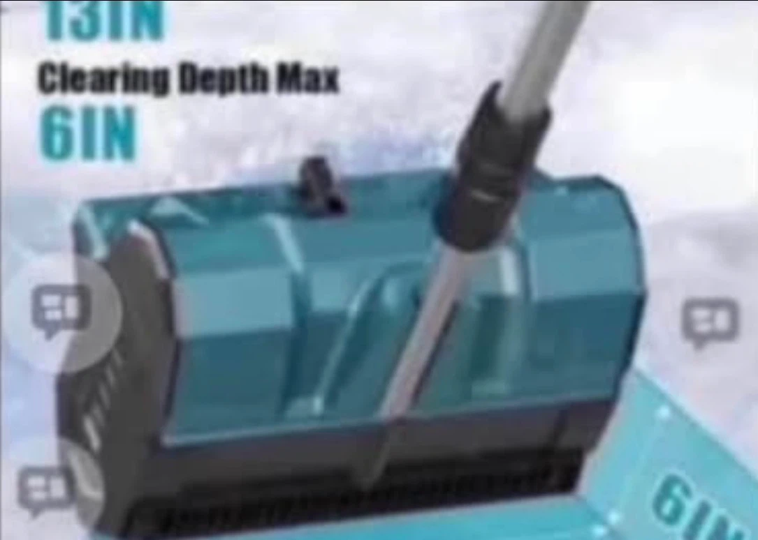 Snow Blower with two batteries and charger - photo 3