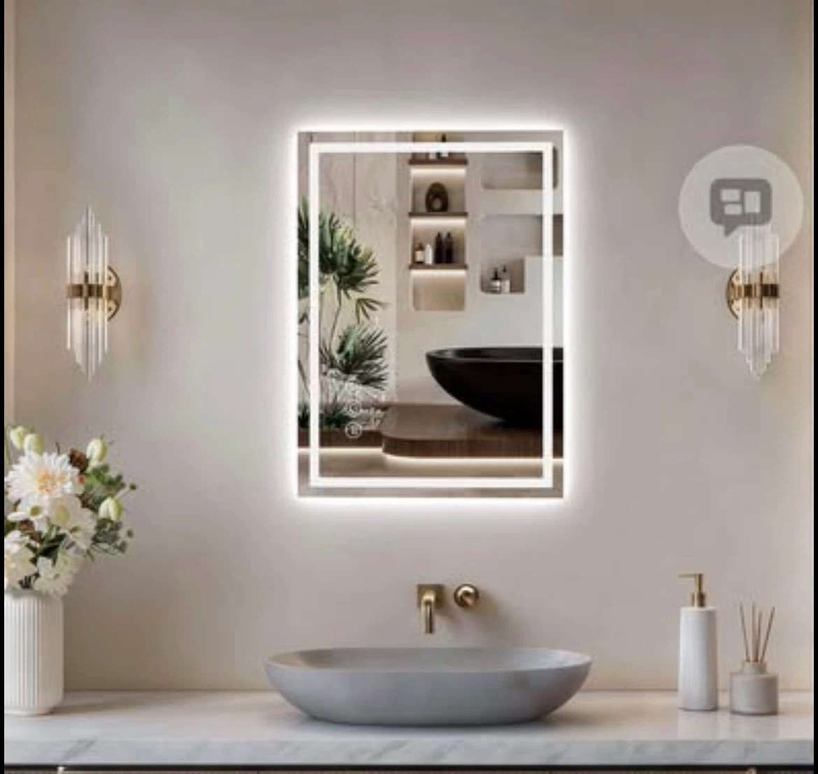 20x28 inch LED Bathroom Mirror - photo 3