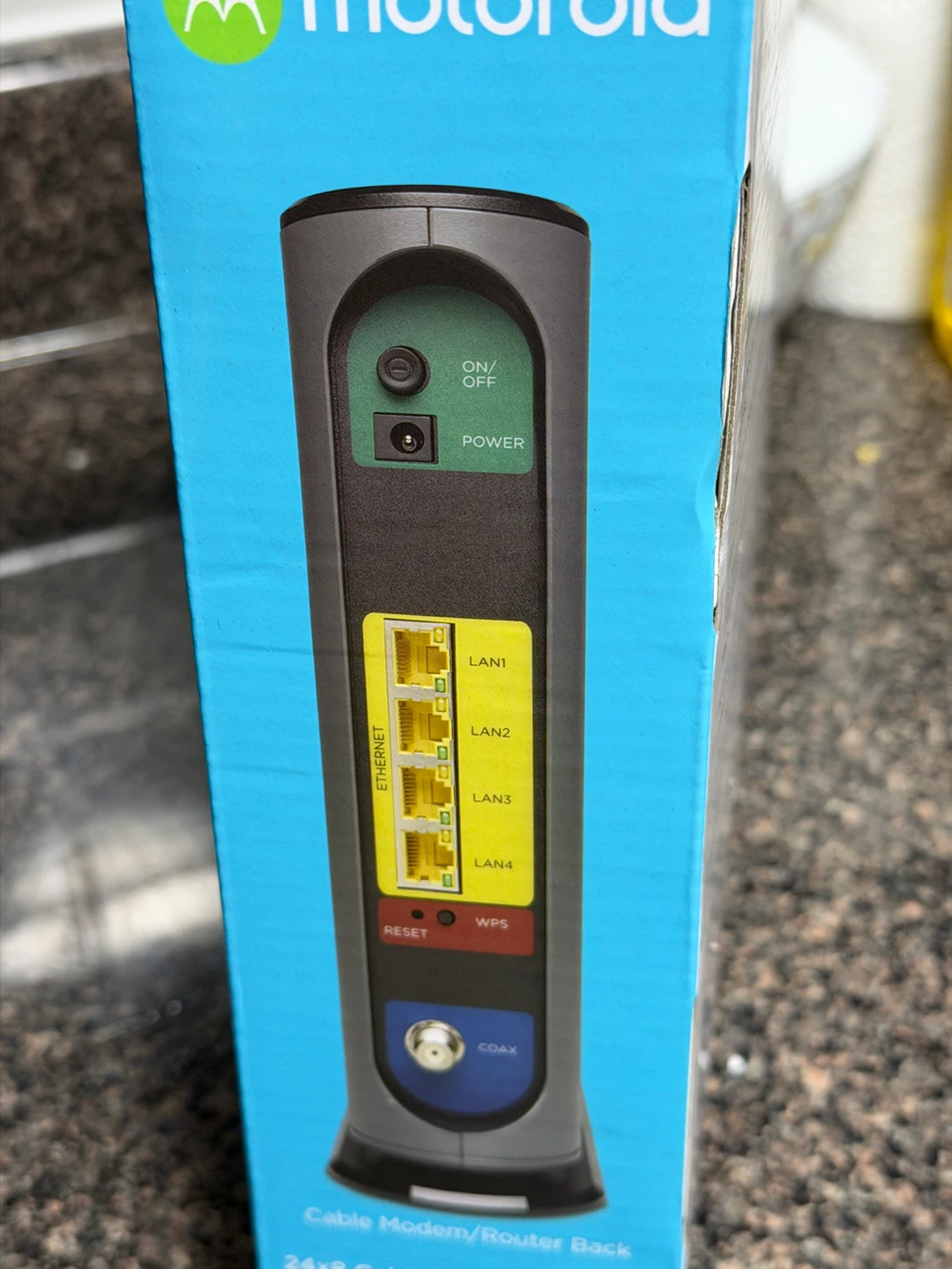 Motorola MG7700 Cable Modem plus AC1900 WiFi Router - photo 2