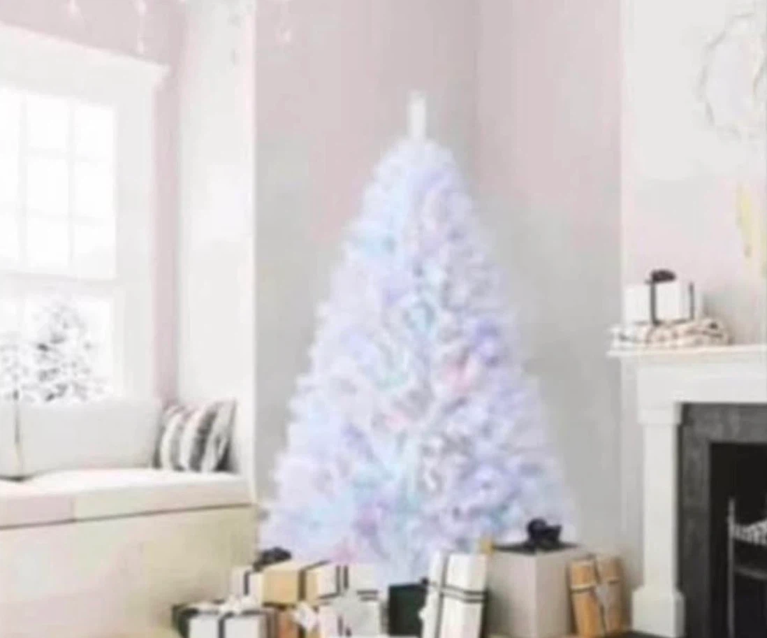 6ft White Artificial Christmas Tree - photo 2