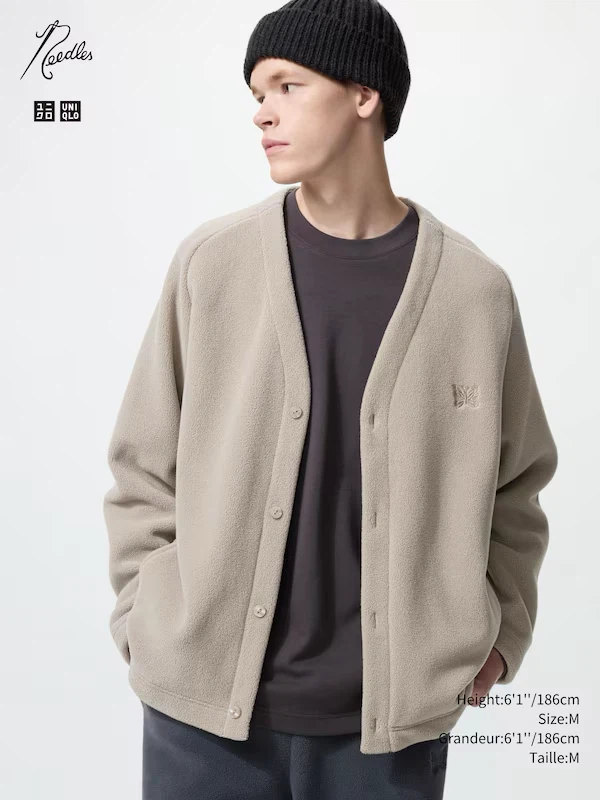 Needles x Uniqlo Fleece Cardigan - photo 2