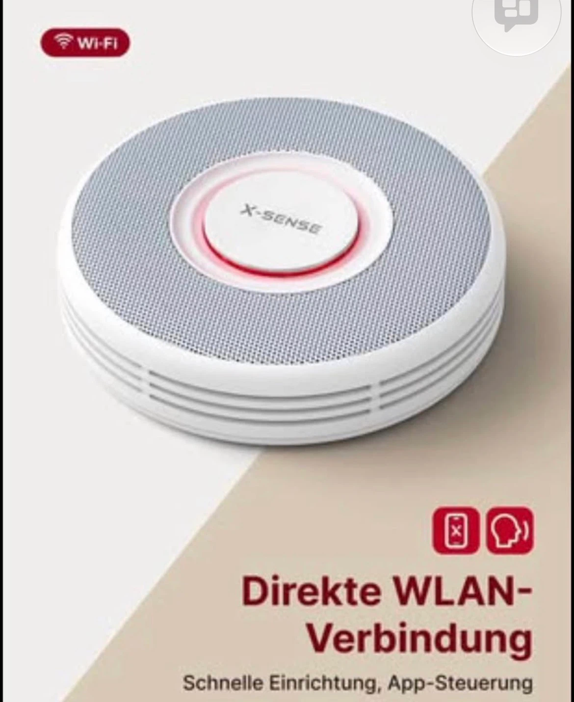 X-Sense Wi-Fi Smoke Detector XSOB-MR61 - photo 4