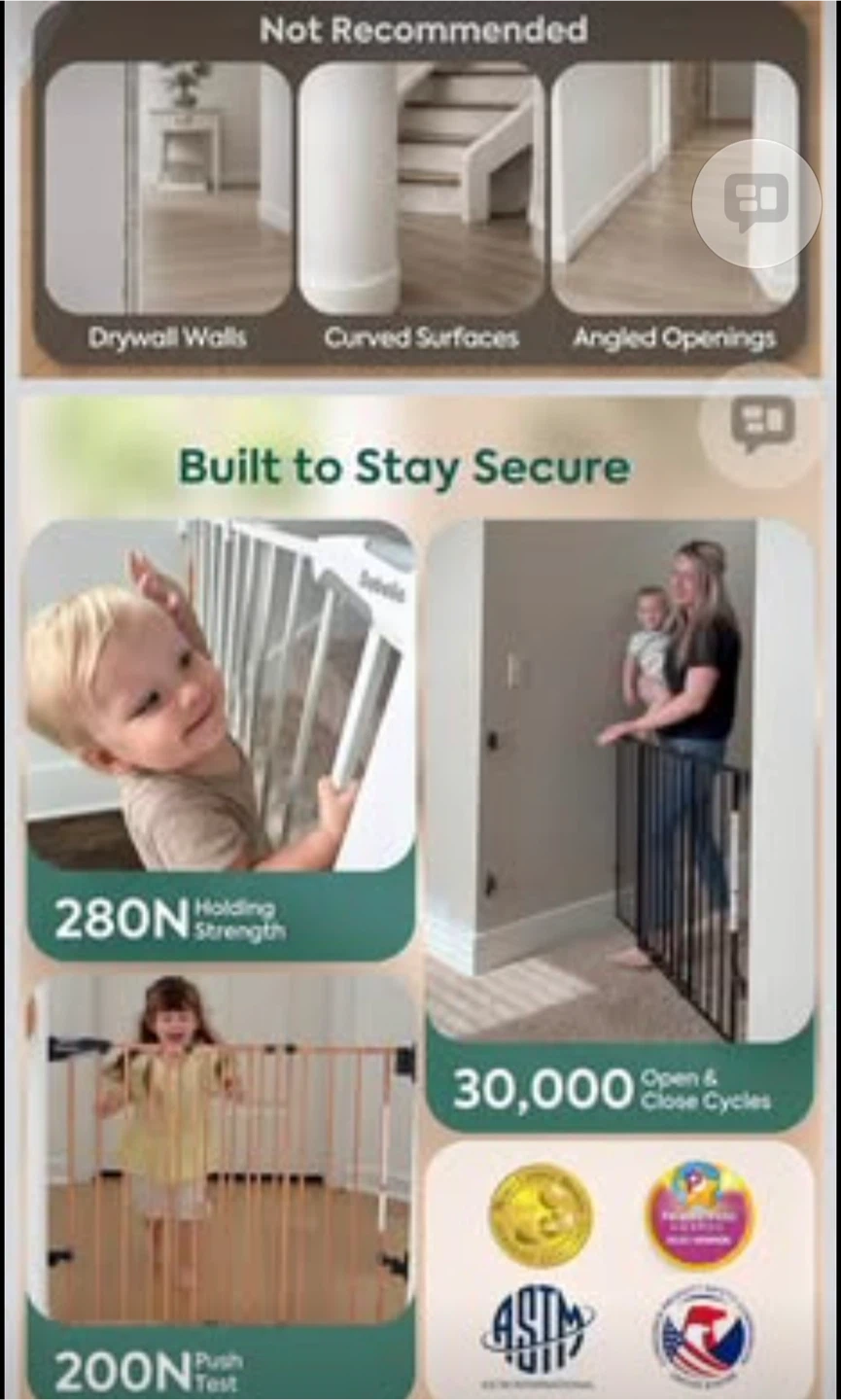 Baby or Pet Safety Gate - photo 3