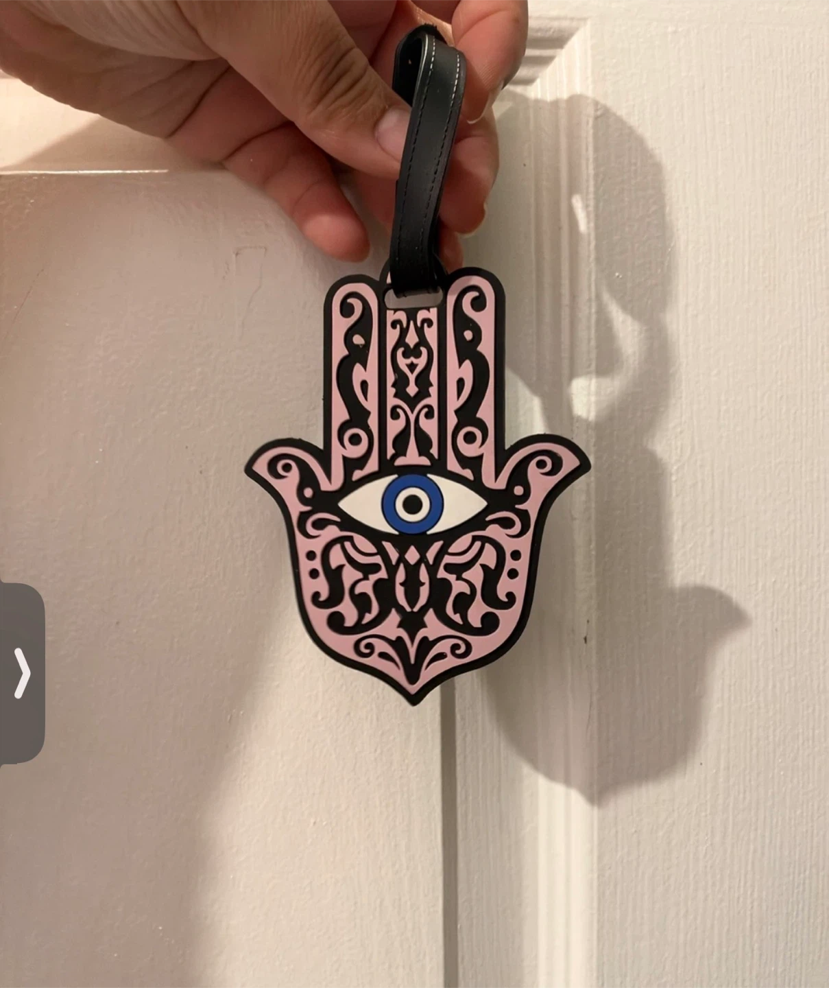 Hamsa Hand Luggage Tag