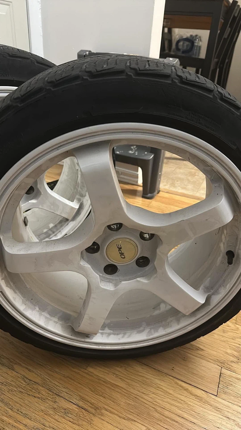 OPE Performance White Alloy Wheels - photo 2
