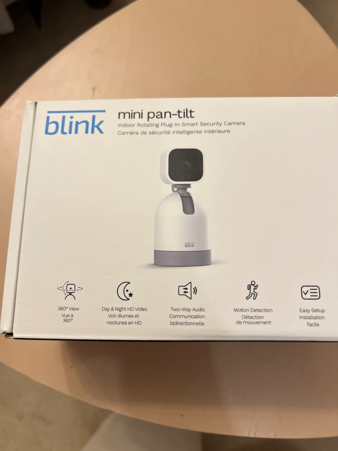 Brand New Blink Mini Pan-Tilt Indoor Security Camera