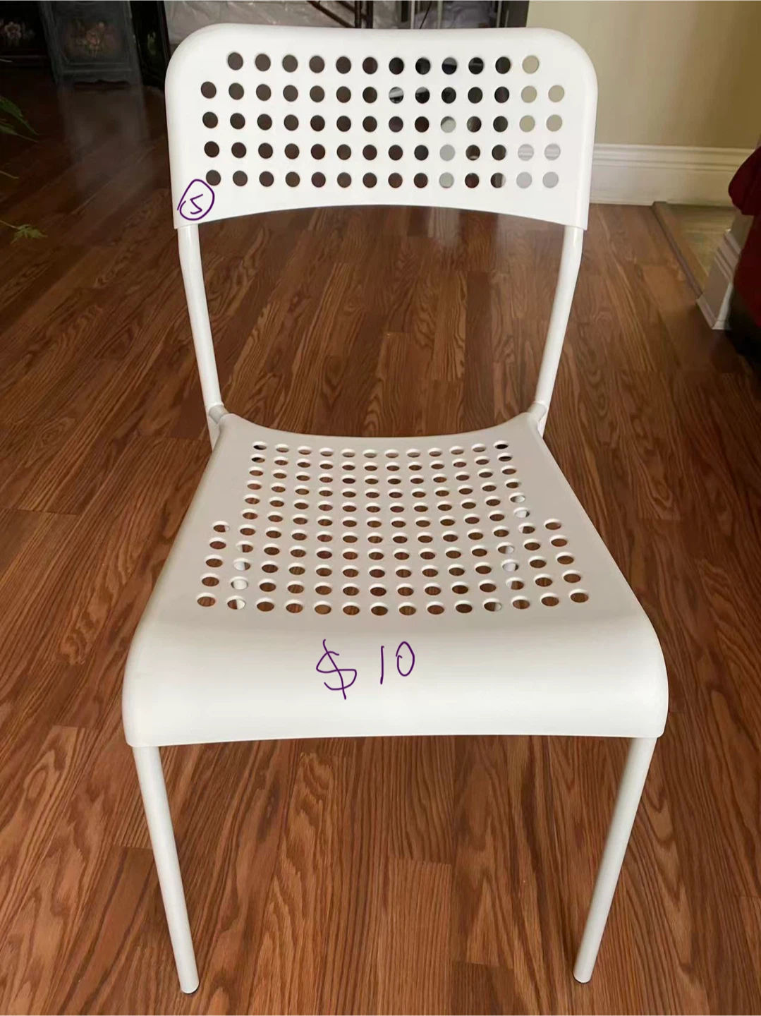 IKEA SANDSBERG chair and LINNMON/ADILS table
