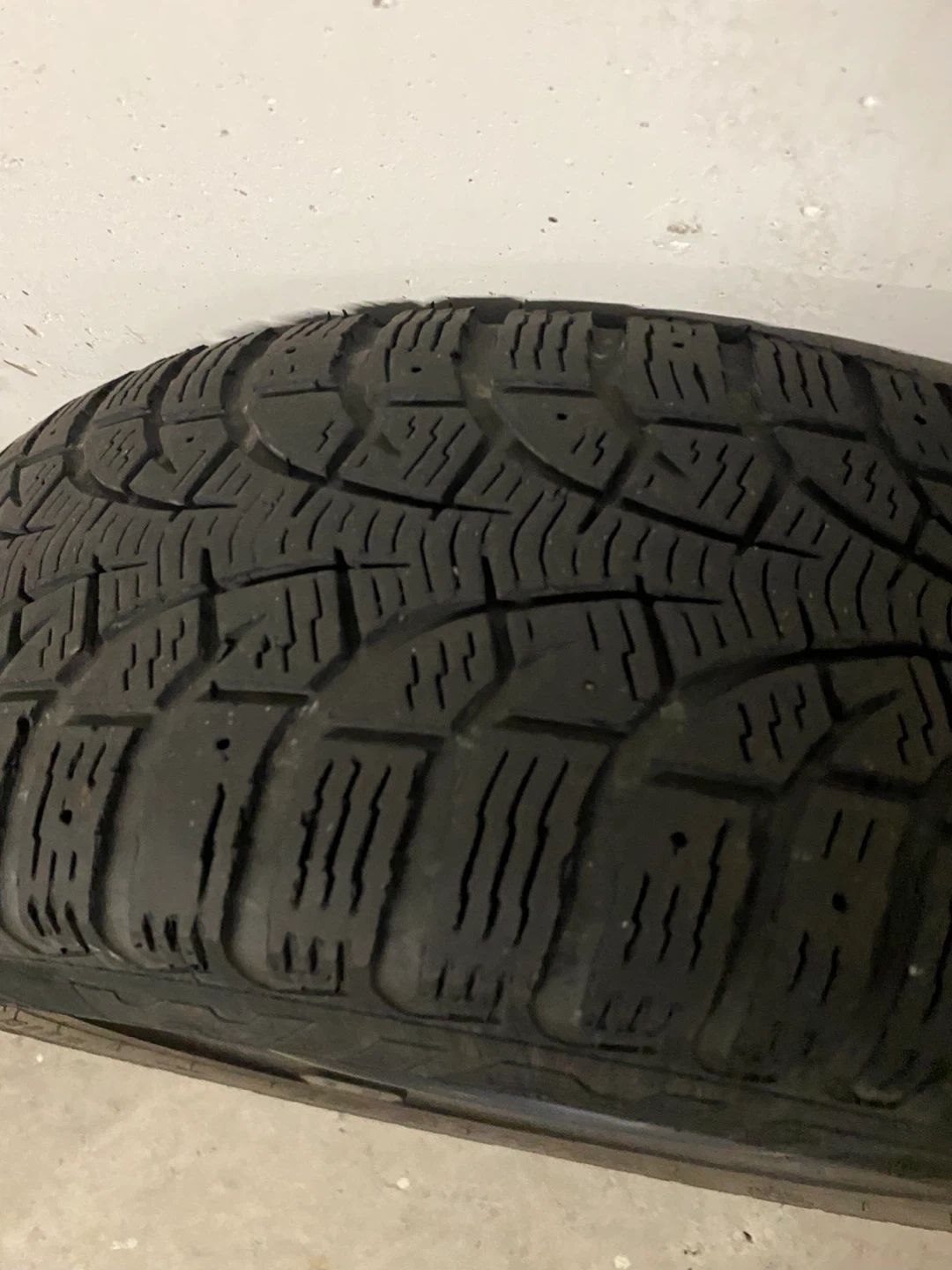 Two Snow Tires with Steel Rims - photo 5