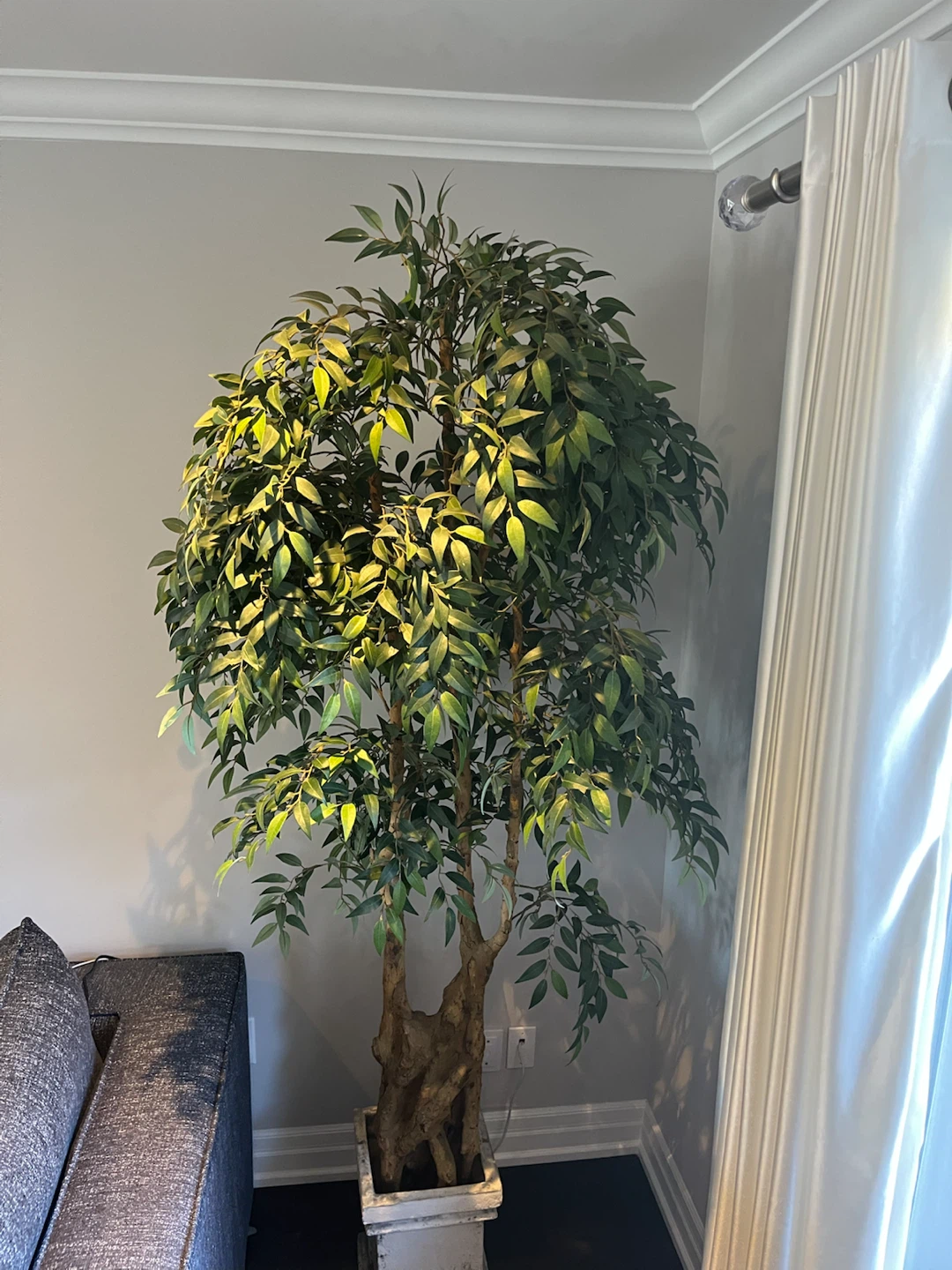 X-Tall high end, thick lush faux tree - photo 5