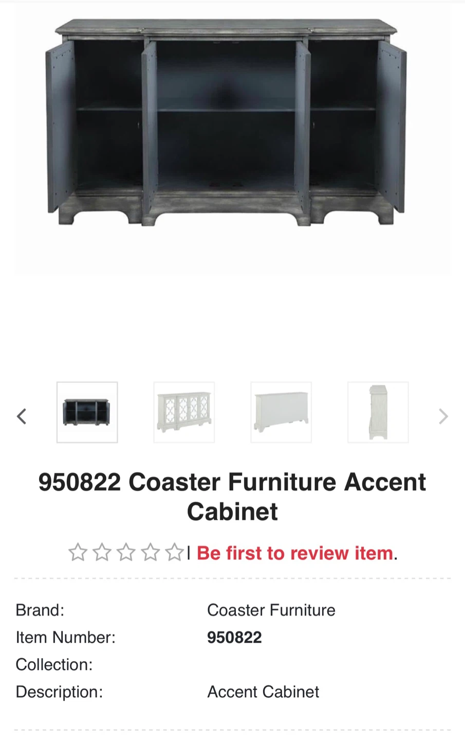 Valued $700! Mirrored Accent Cabinet like new! - photo 2