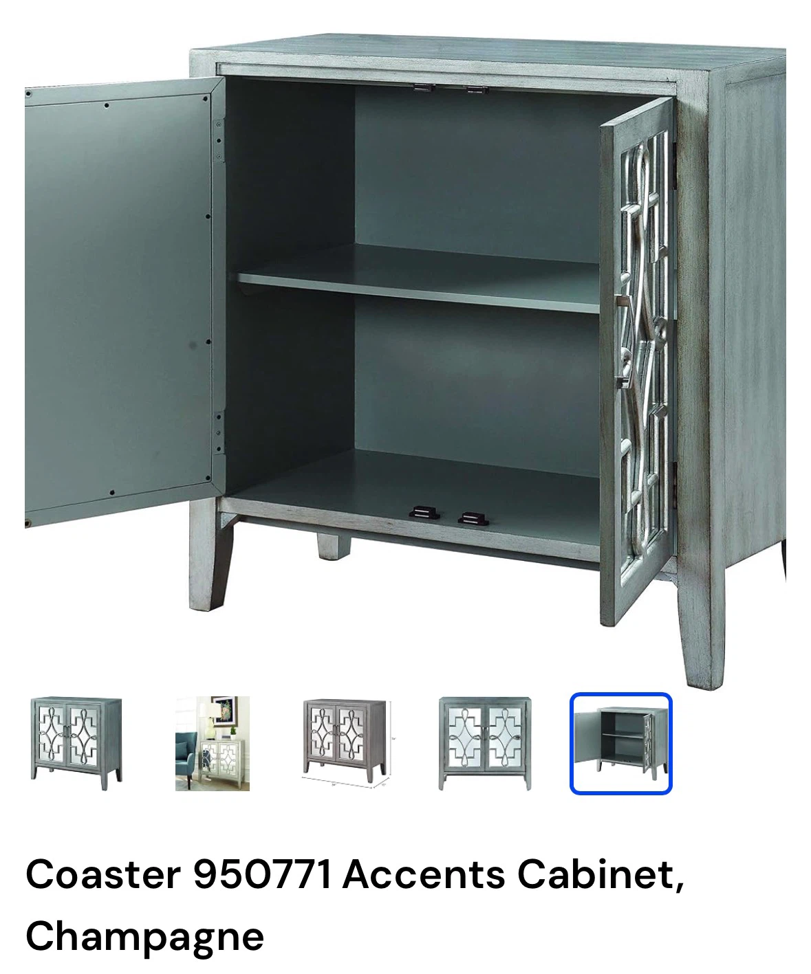 Valued$500 Accent Cabinet like new - photo 2