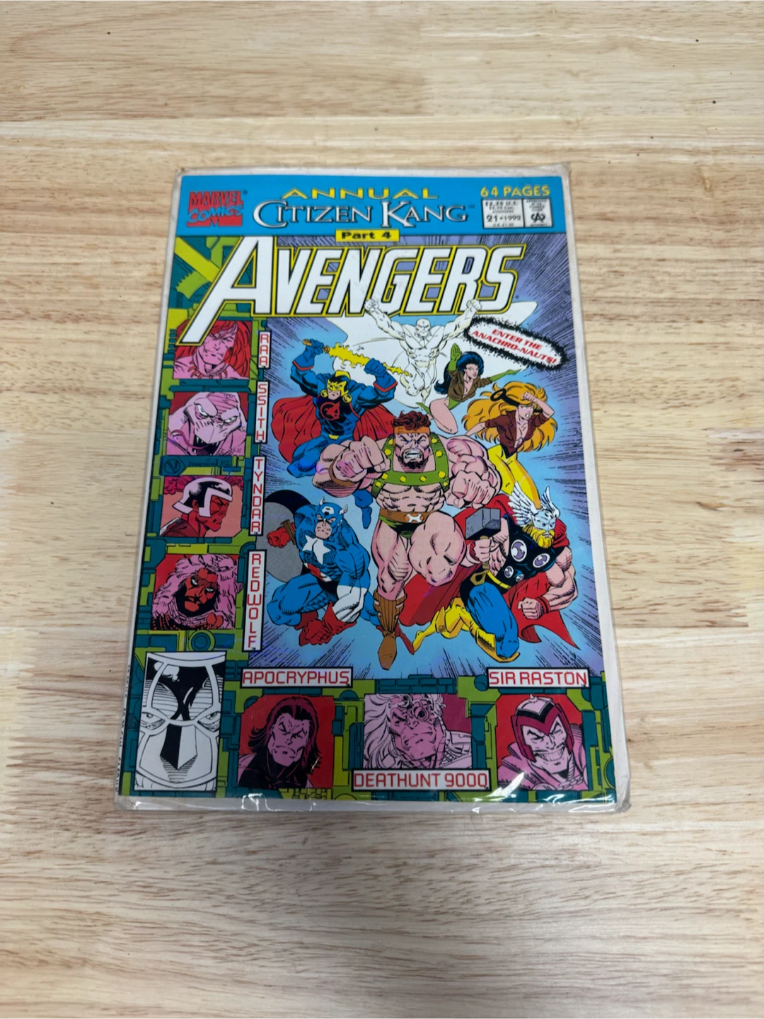 Avengers Annual Citizen Kang Part 4 1992 Comic