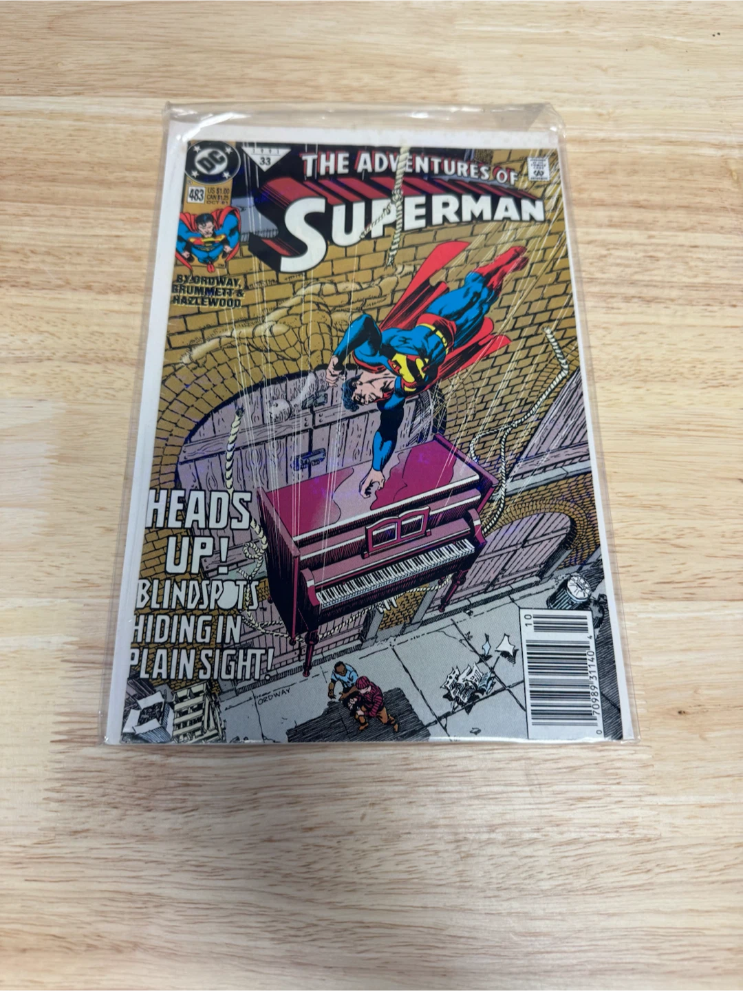The Adventures of Superman #483 Comic Book