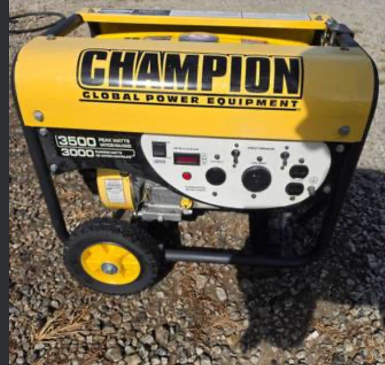 Champion 3500 Peak Watt Generator