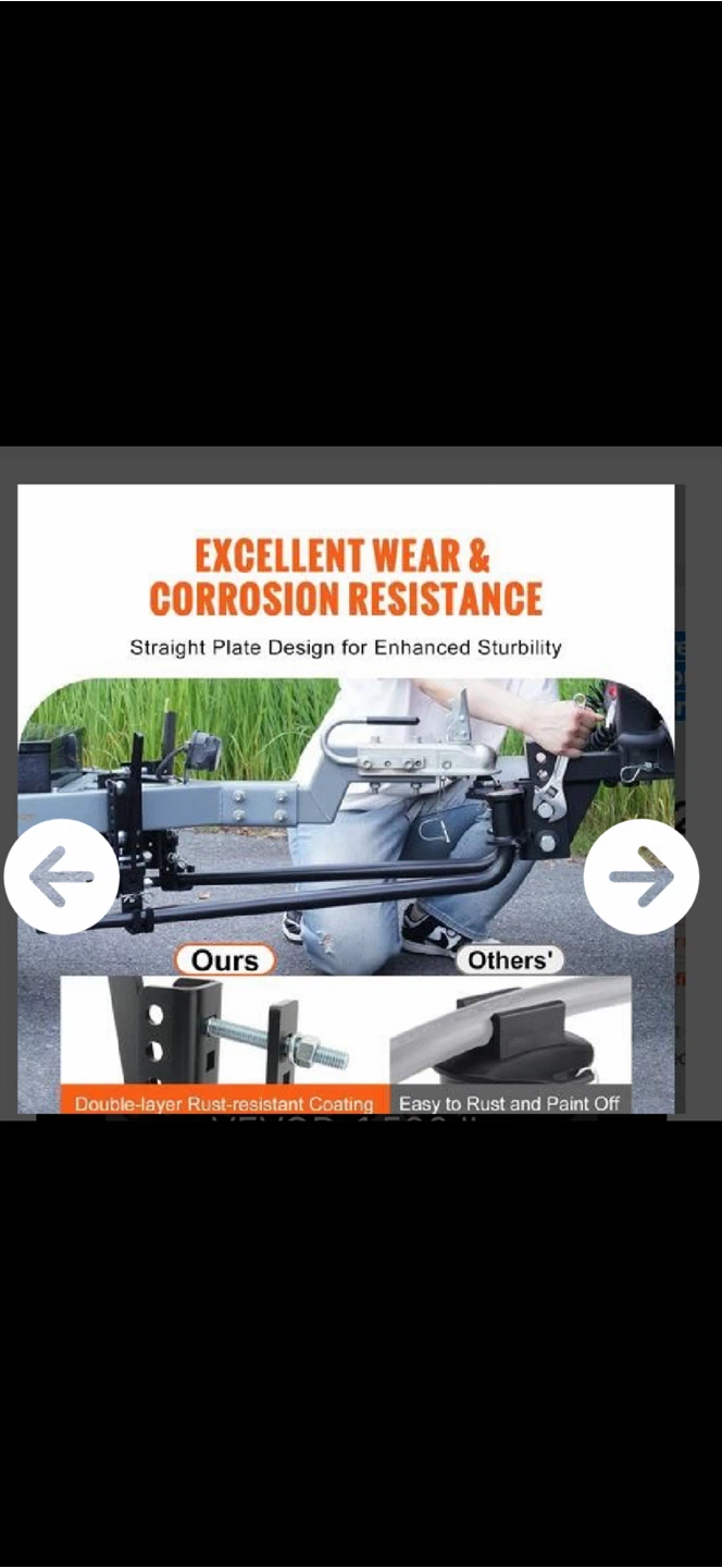 VEVOR HL15000 Weight Distribution Hitch - photo 5