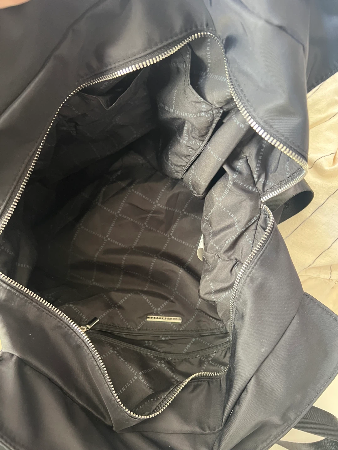 Steve Madden Black Nylon Tote Bag - photo 4