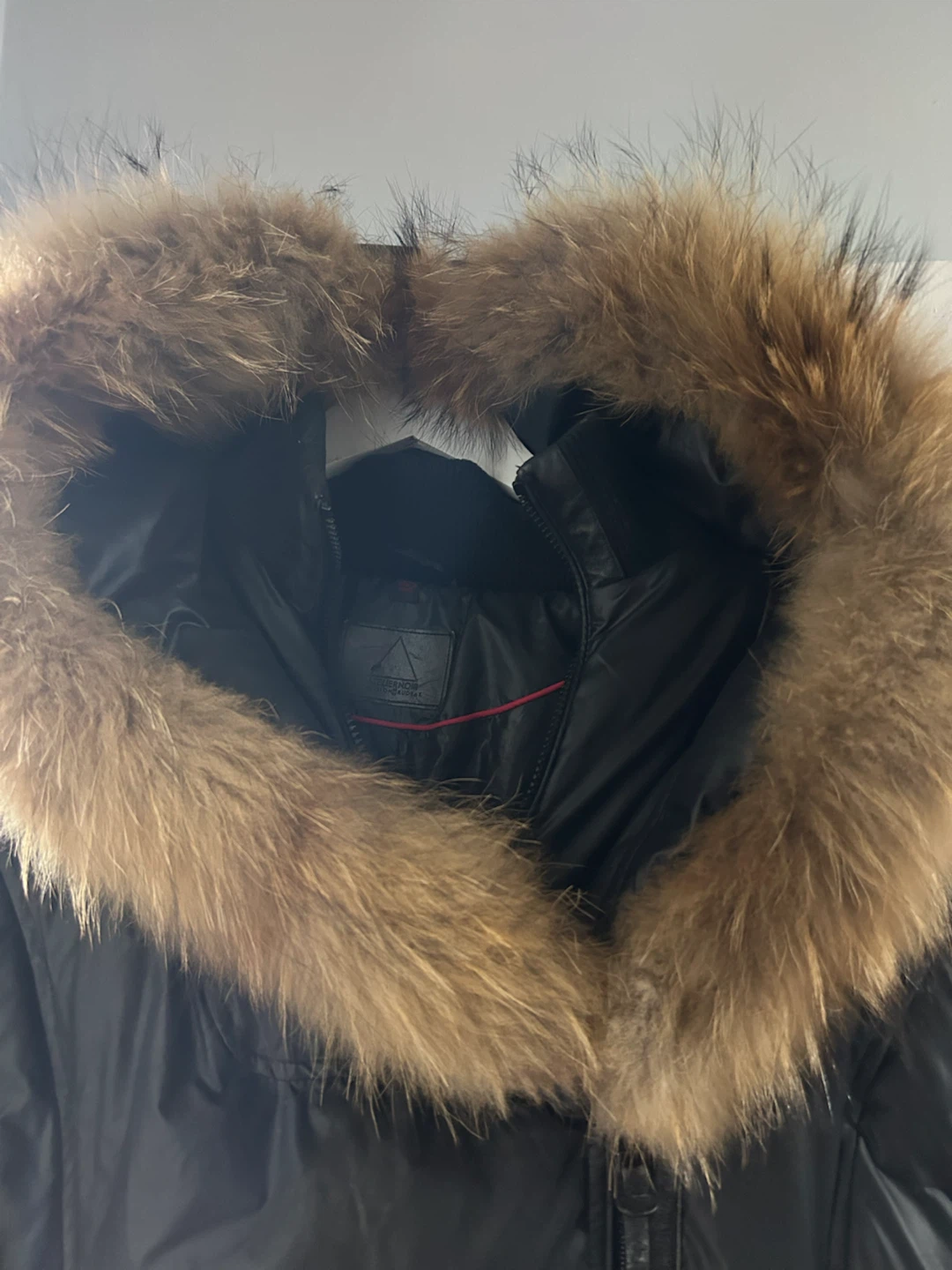 600$ Atelier Noir Down Parka with Fur Hood - photo 3