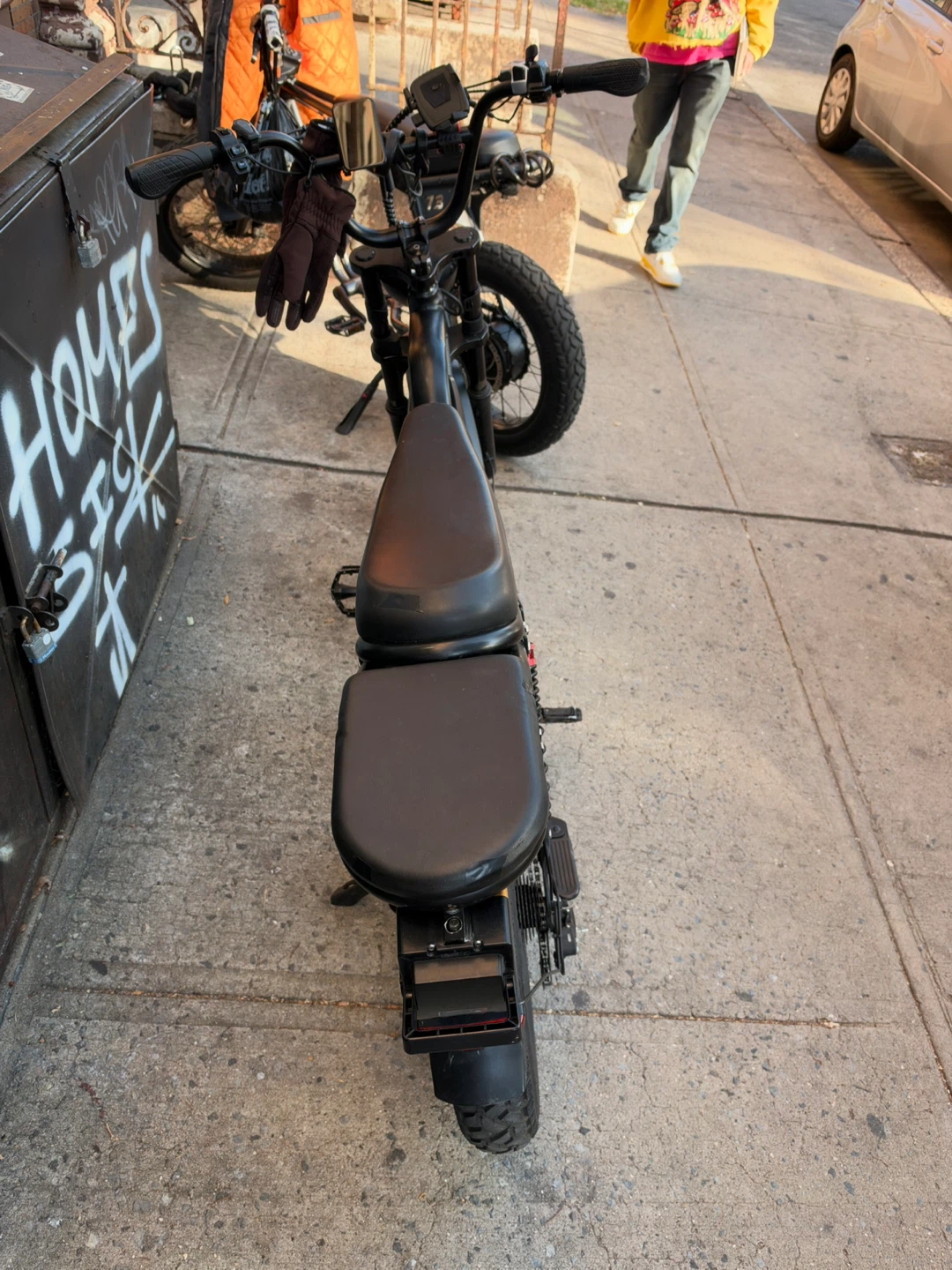 Black Electric Bike with Fat Tires - photo 3