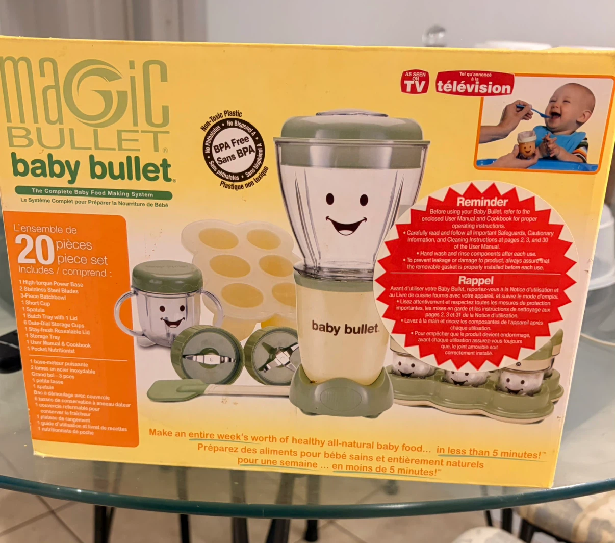 Magic Bullet Baby Bullet 20-Piece Set