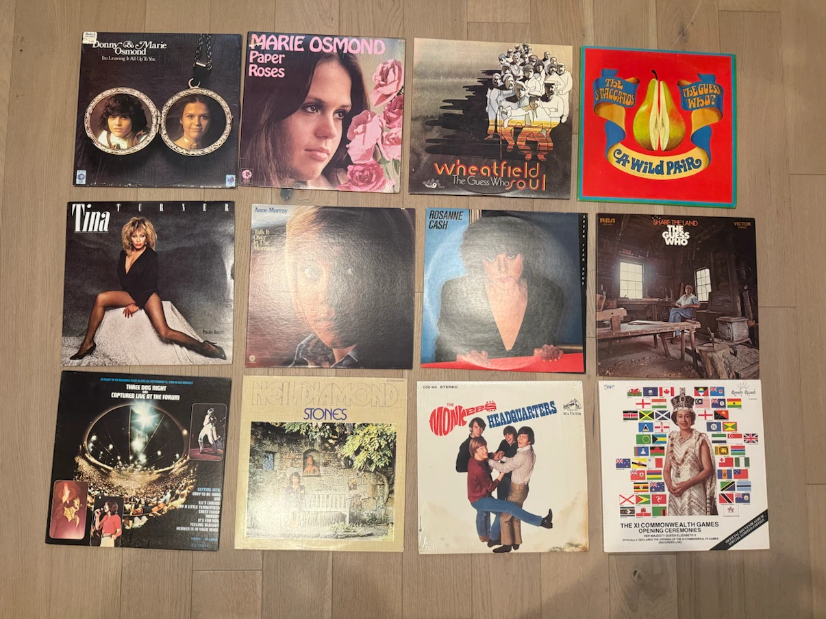 Vinyl records $10 each - photo 2