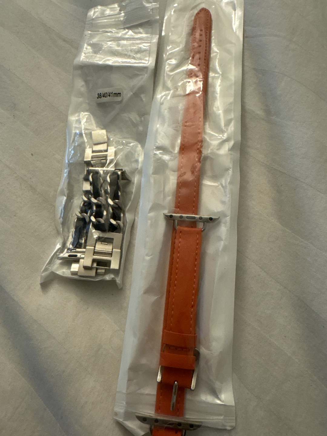 Two Apple Watch bands for 38/40/41mm