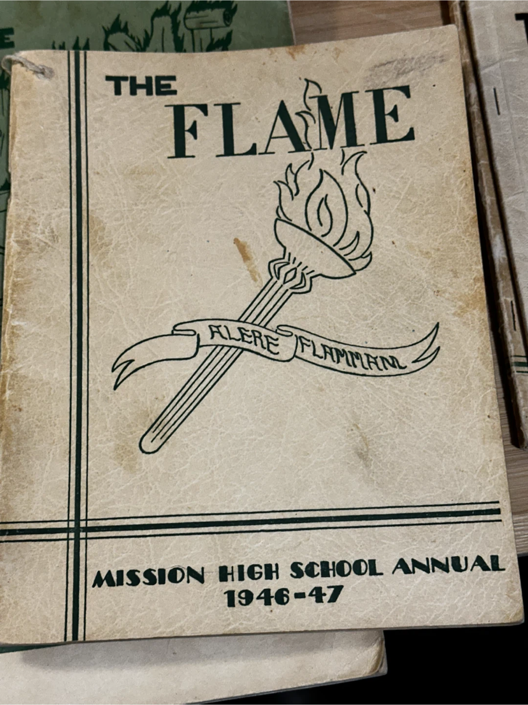 1940’s 50s Lot of 6 Mission high school yearbooks - photo 4