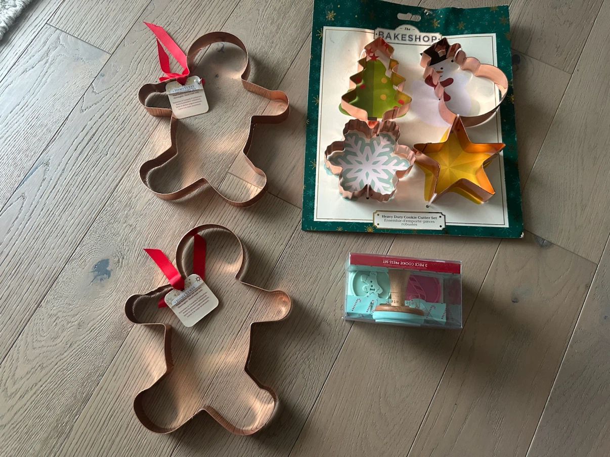 New Christmas cookie cutters - Jumbo size gingerbread