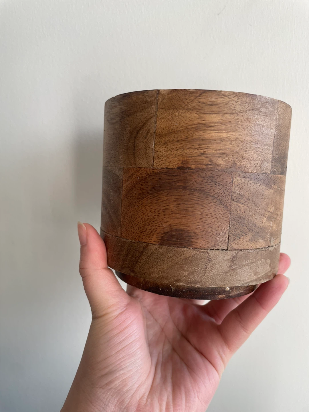 H&M Home Mango Wood Pot