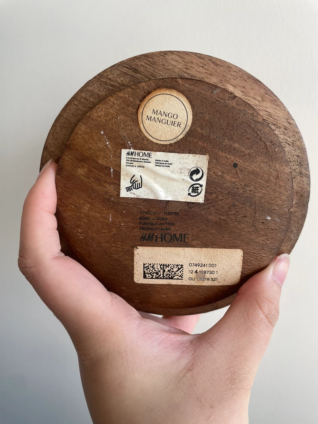 H&M Home Mango Wood Pot - photo 2