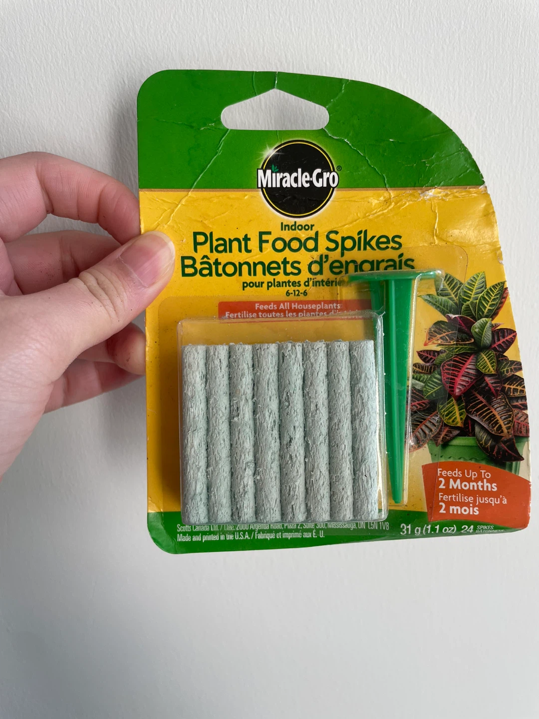Miracle-Gro Indoor Plant Food Spikes