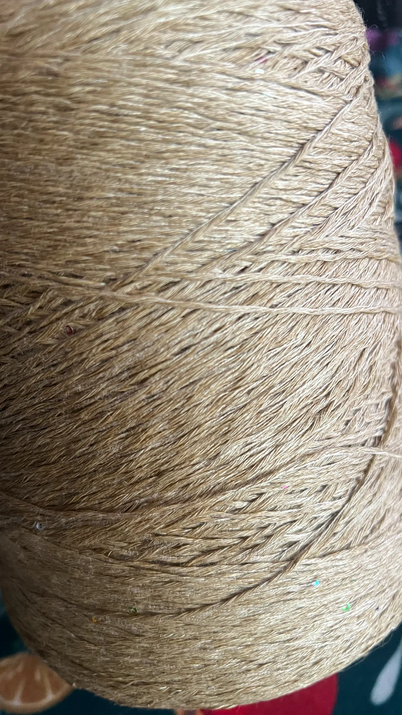 90% Italian Shimmer Linen Cone ✨🧶 | 710g - photo 2