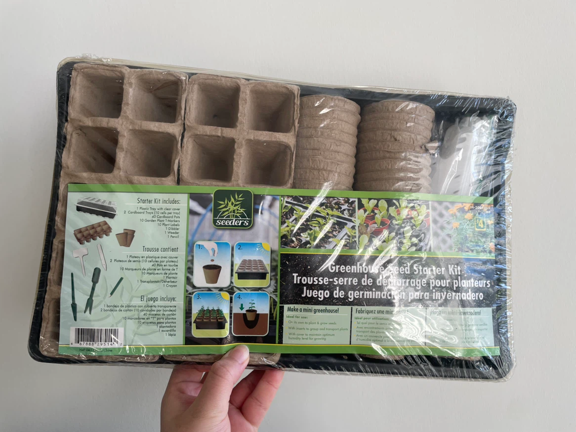 Seeders Greenhouse Seed Starter Kit