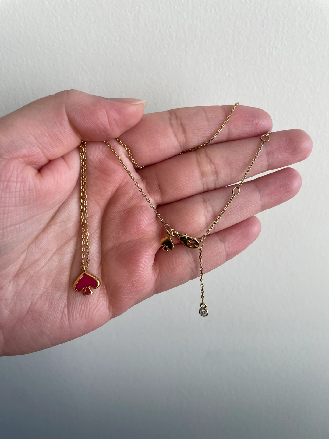 Kate Spade Everyday Spade Pendant Necklace