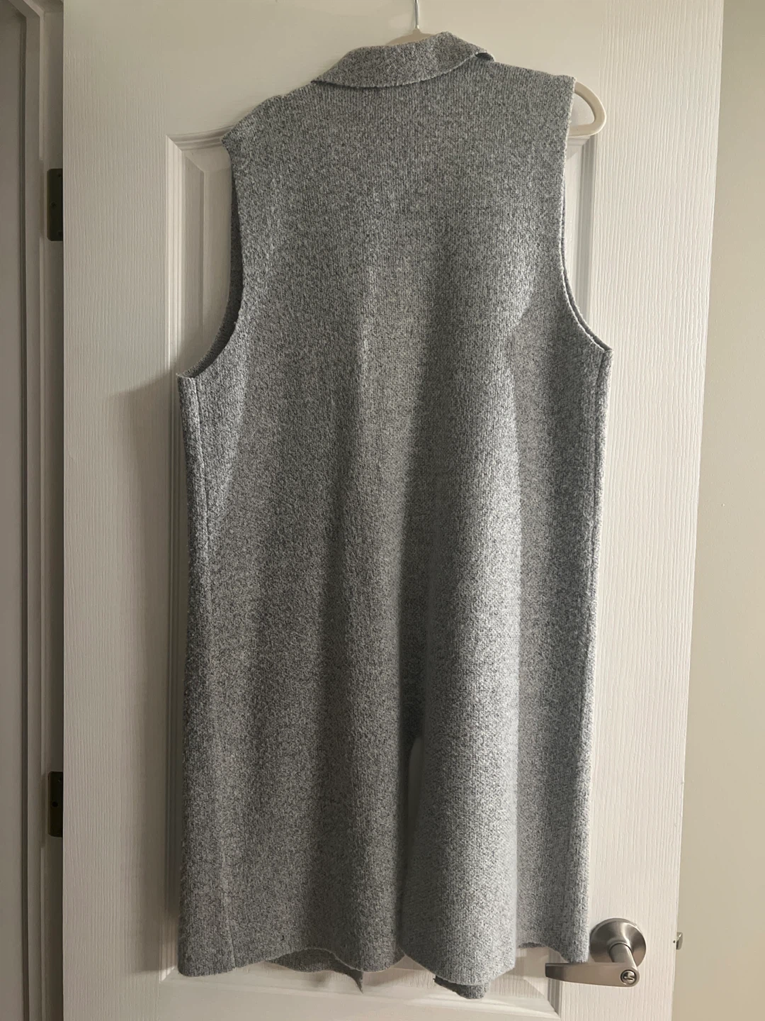 OVLA Grey Knit Long Vest - photo 4