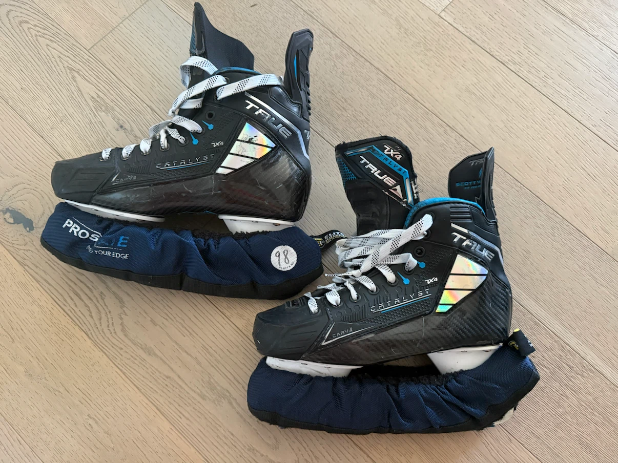 TRUE CATALYST 7X4 SENIOR HOCKEY SKATES size 7.5 mens - photo 3