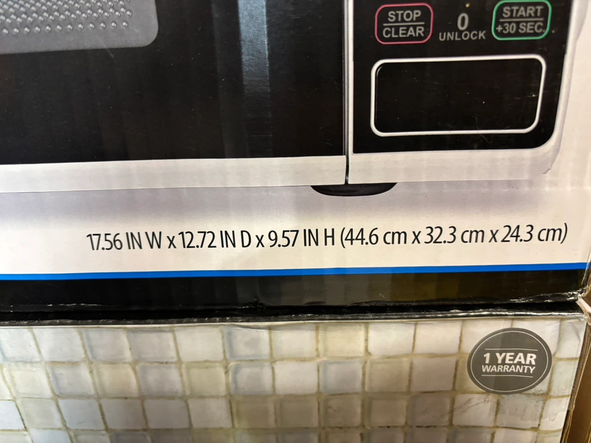 Mainstays Compact Microwave Oven 0.7 Cu Ft - photo 2