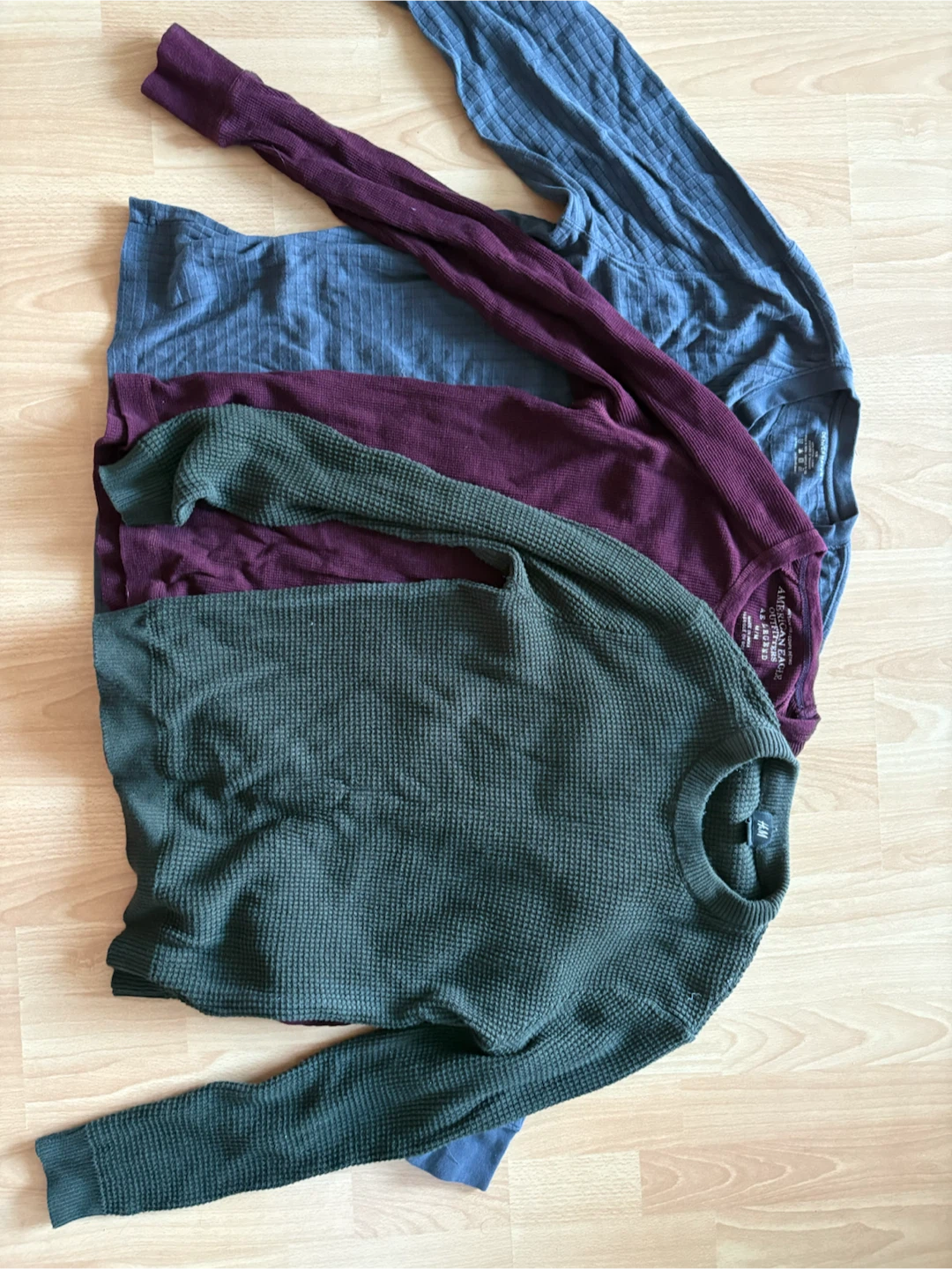 Waffle men’s sweaters